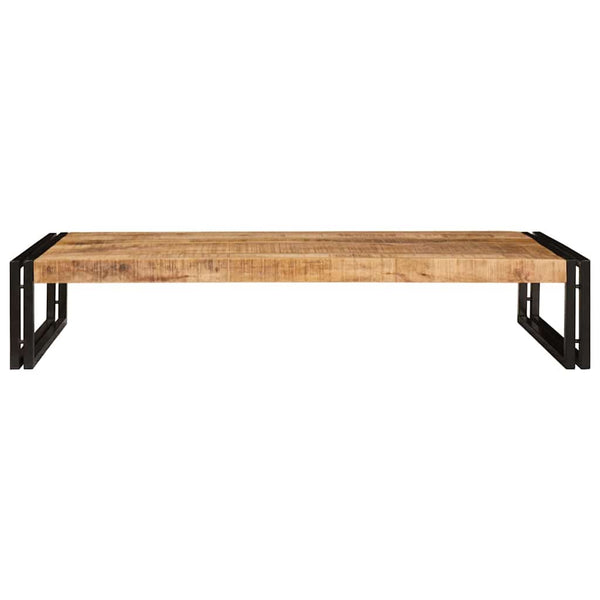 Kylpyhuoneshelf Ruskea 120 x 50 x 23 cm Kovan karkean mangopuun