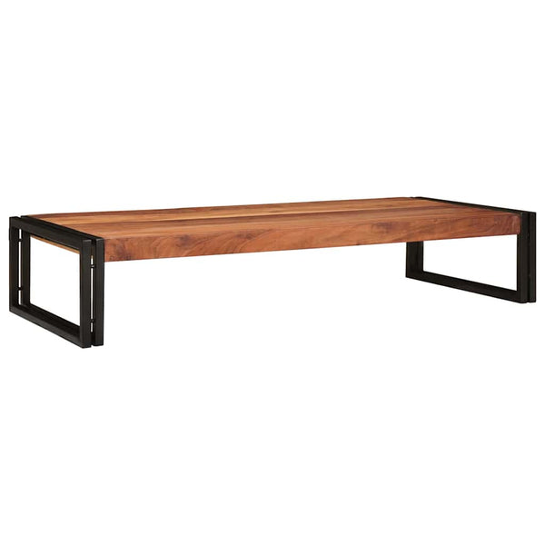Kylpyhuoneshelf varten Ruskea 120 x 50 x 23 cm Tiheä akasiapuu