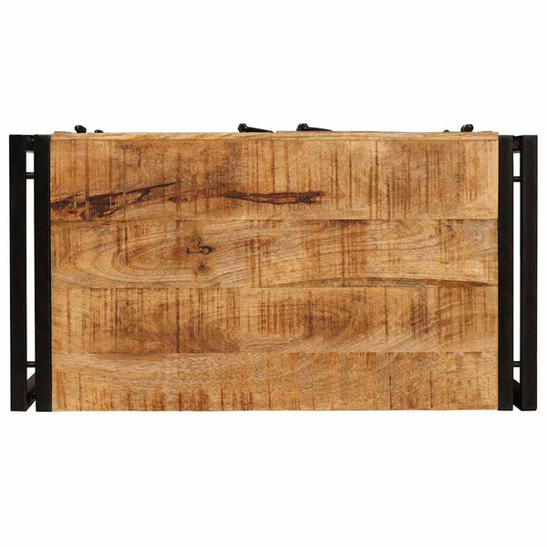 Yöpöytäkaappi Ruskea 38 x 33 x 58 cm Karkea mango puu