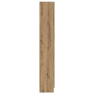 Kaappi käsityöläinen tammi 82,5x30,5x185 cm tekninen puu