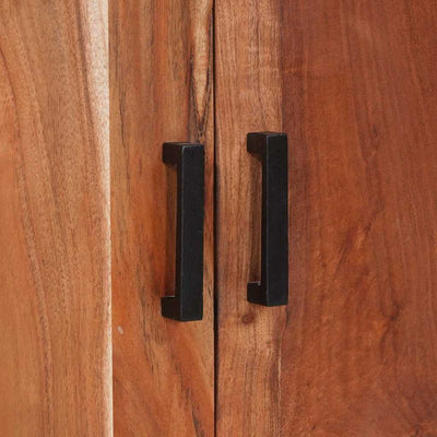 Sivupöytä Ruskea 70 x 30 x 75 cm Täysi Akaasiapuu