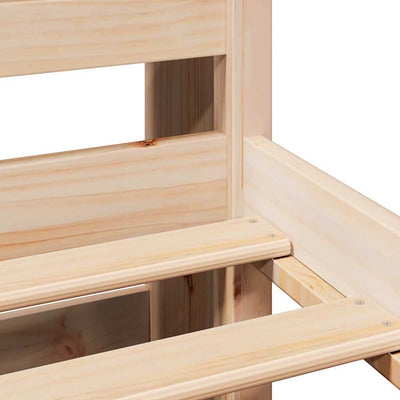 Sänky kirjahyllyllä ilman patjaa Arthurana 160x200cm (mänty)