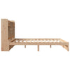 Sänky kirjahyllyllä ilman patjaa Verislava 180x200cm (mänty)