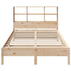Sänky kirjahyllyllä ilman patjaa Fleisch 150x200cm (mänty)