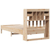 Sänky kirjahyllyllä ilman patjaa Vartolomeu 90x200cm (mänty)