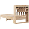 Sänky kirjahyllyllä ilman patjaa Vartolomeu 75x190cm (mänty)