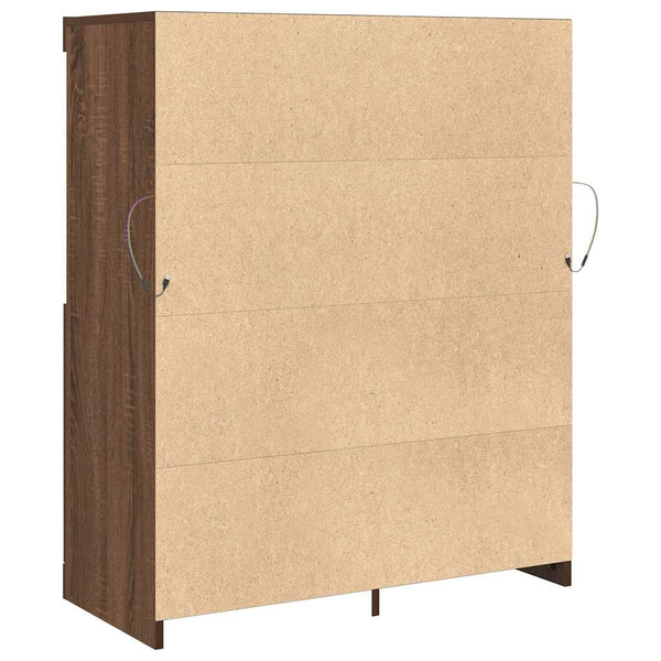 Ruskea senkki None 81x37x100cm (puinen)