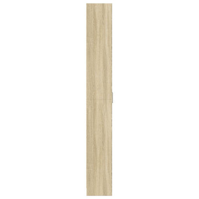 Eteisen vaatekaappi Sonoma tammi 55x25x189 cm lastulevy