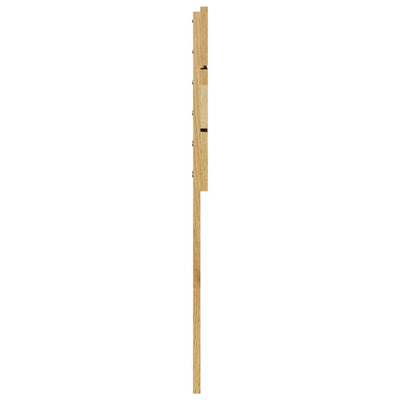 Sängynpääty 120 cm massiivipuutammea