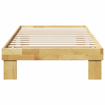 Sängynrunko ilman patjaa 80x200 cm massiivipuutammea
