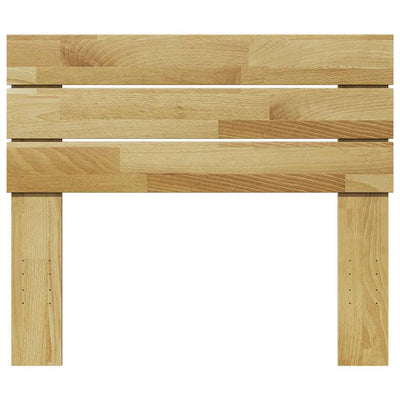 Sängynpääty 80 cm massiivipuutammea