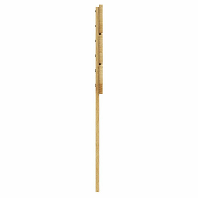 Sängynpääty 80 cm massiivipuutammea