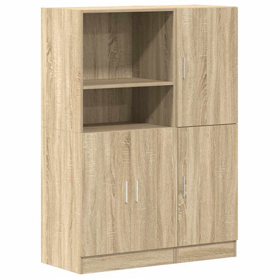 2-osainen keittiökaappisarja Sonoma Oak Engineered Wood