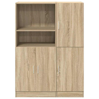 2-osainen keittiökaappisarja Sonoma Oak Engineered Wood