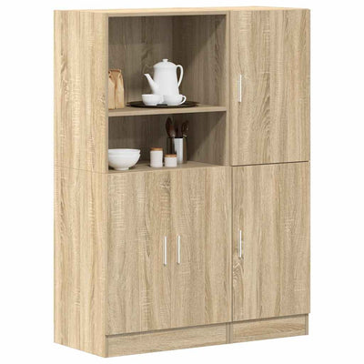 2-osainen keittiökaappisarja Sonoma Oak Engineered Wood