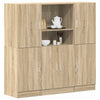 3-osainen keittiökaappisarja Sonoma Oak Engineered Wood