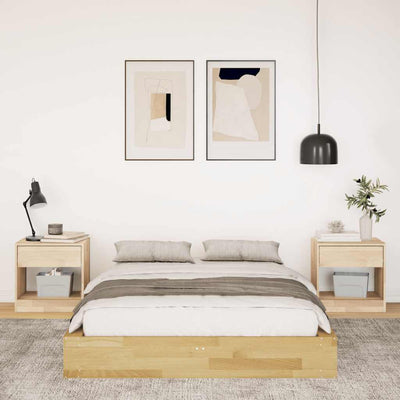 Sängynrunko ilman patjaa 120x200 cm massiivipuutammea