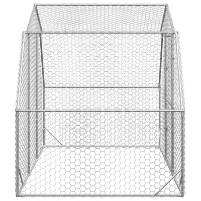 Kanan juoksu Ghorghita 2,5x2x2,25 m (galvanoitua terästä)