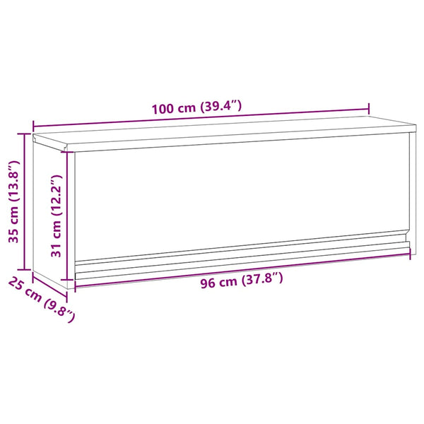 Työkalukaappi Mustat ja harmaa 100 x 25 x 35 cm Teräs