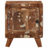 yöpöytäkaappi 2 kpl 40x32x46 cm massiivipuu kierrätetty