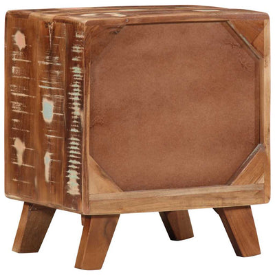 Yöpöytäkaappi Gianinio 40x32x46cm (2 kpl massiivipuu kierrätetty)