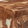 yöpöytäkaappi 2 kpl 40x32x46 cm massiivipuu kierrätetty