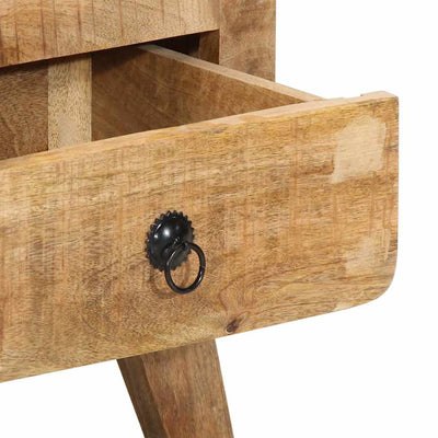 Karkea mango yöpöytäkaappi Constantineveraldo 40x32x46cm (massiivipuuta)