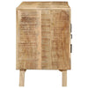 TV-kaappi 105x46x32 cm Massiivipuuta Karkea Mango