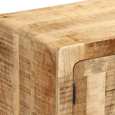TV-kaappi 105x46x32 cm Massiivipuuta Karkea Mango