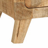 TV-kaappi 105x46x32 cm Massiivipuuta Karkea Mango