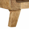 TV-kaappi 105x46x32 cm Massiivipuuta Karkea Mango