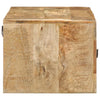 Seinä-TV-kaappi 100x32x25 cm Massiivipuuta Karkea Mango