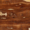 Seinälle kiinnitettävä TV-taso 100x32x25 cm kierrätettyä puuta
