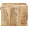 Seinä-TV-kaappi 100x32x25 cm Massiivipuuta Karkea Mango