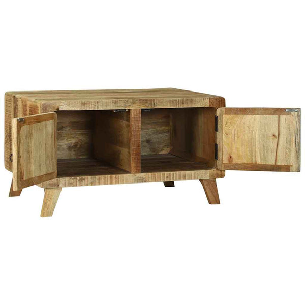 Sohvapöytä Ruskea 80 x 54 x 45 cm Kiinteä mango puu