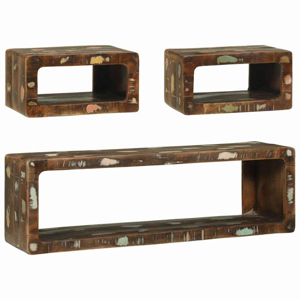 TV-tasosetti 3 kpl Monivärinen 100 x 30 x 32 cm