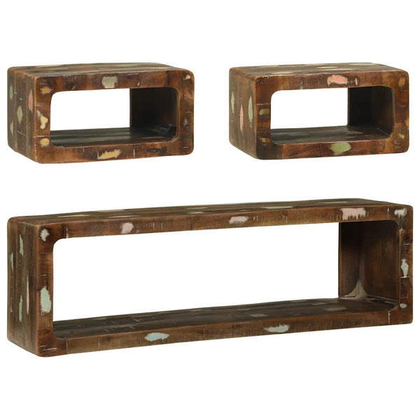 TV-tasosetti 3 kpl Monivärinen 100 x 30 x 32 cm