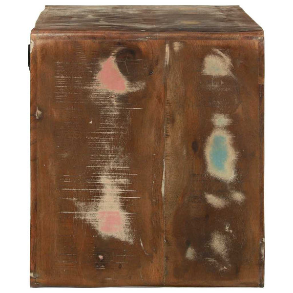 TV-kaappi Monivärinen 80 x 32 x 36 cm Kierrätetty Täyspuu