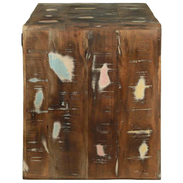 TV-kaappi Monivärinen 100 x 32 x 36 cm Kierrätetty Täyspuu