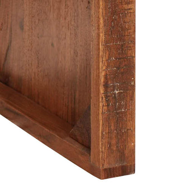 Monivärinen päättöpöydät Zaharie (uusiokäytetty puu)