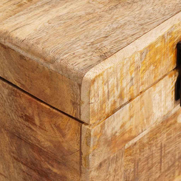 Säilytyslaatikko säilytystilassa 70 x 35 x 40 cm täysi mangopuu
