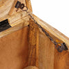 Säilytyslaatikko säilytystilassa 70 x 35 x 40 cm täysi mangopuu