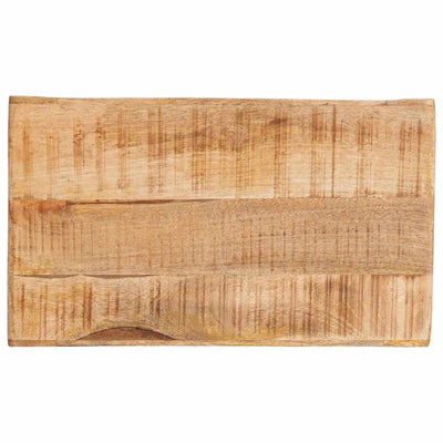 Ruskea päätypöytä Kadesch 60x35x45cm (mangopuu)