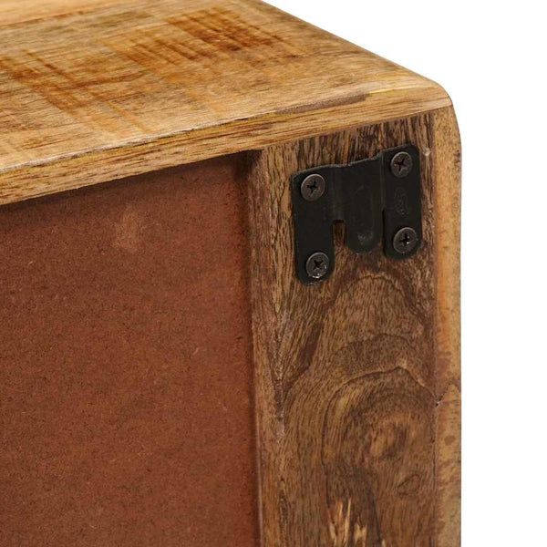 Seinälle kiinnitettävä yöpöytäkaappi Ruskea 40 x 30 x 36 cm