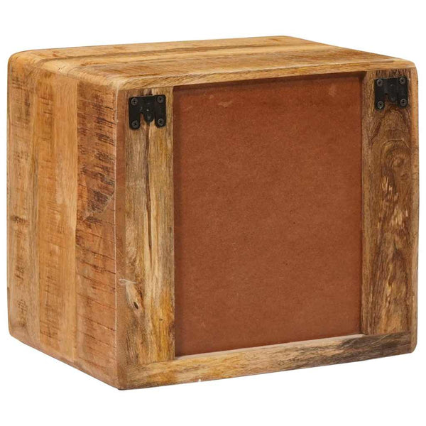 Seinälle kiinnitettävä yöpöytäkaappi Ruskea 40 x 30 x 36 cm