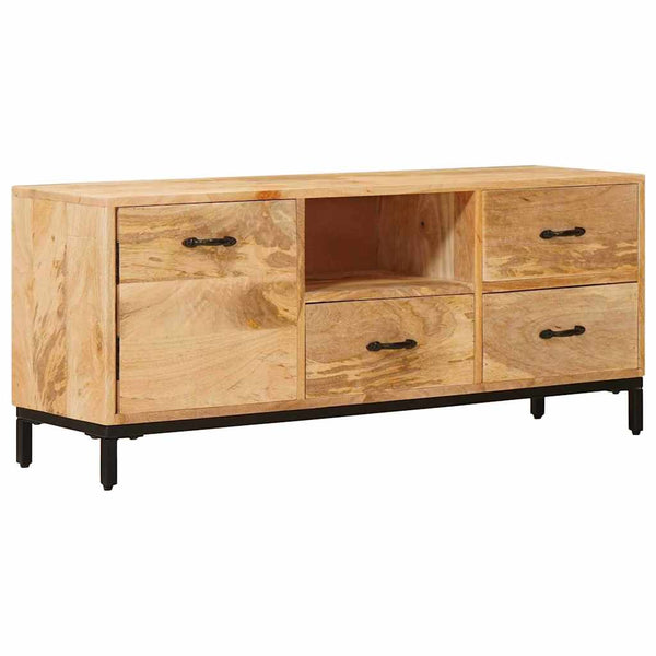TV-tason Ruskea 110 x 30 x 46 cm Kiinteä mango puu