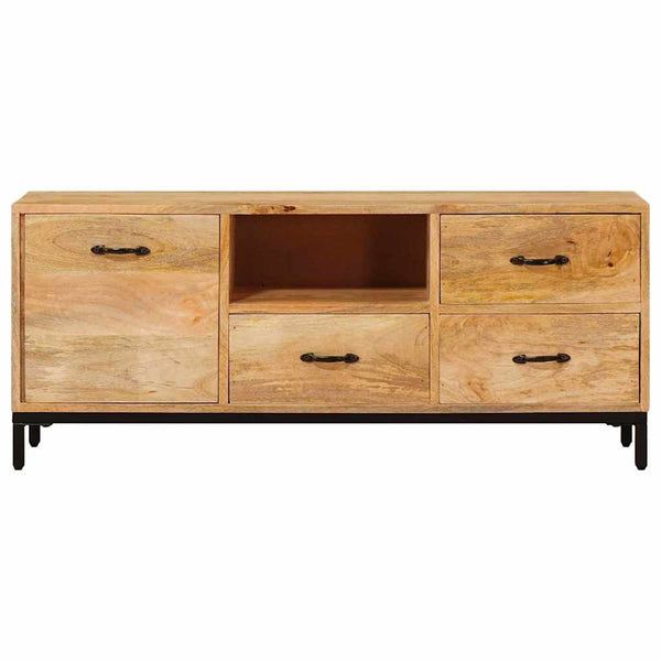 TV-tason Ruskea 110 x 30 x 46 cm Kiinteä mango puu