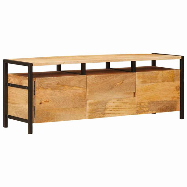 Säilytyskaapit ovella Ruskea 110 x 30 x 40 cm Kiinteä mango puu