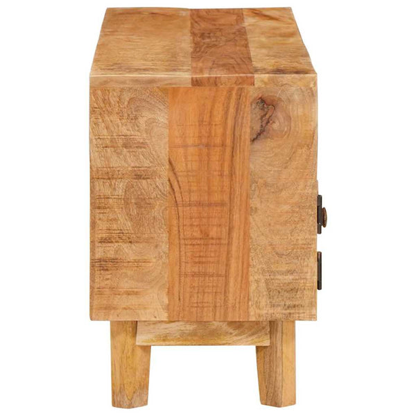 Säilytyskaapit ovella Ruskea 110 x 30 x 45 cm Kiinteä mango puu