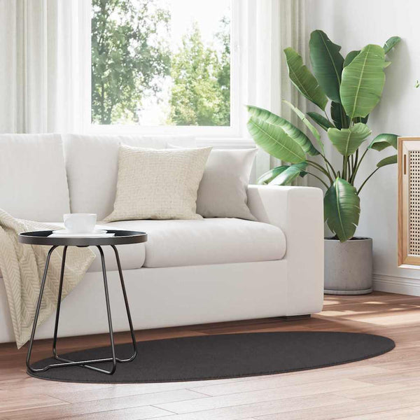 Matto HUARTE Antrasiitti 80 x 150 cm 100% polyesteri